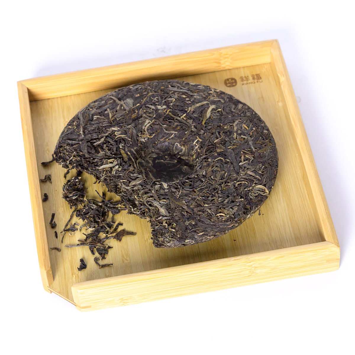 The tea tray for compressed tea crushing #1